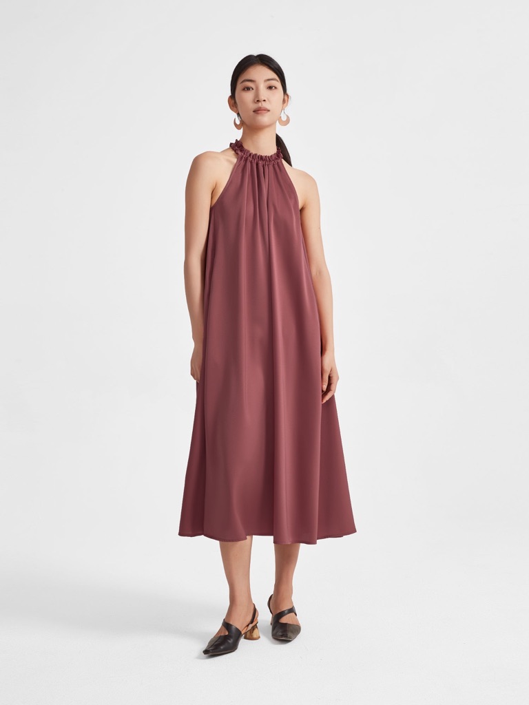 Supesu Rosa Halter Neck Dress